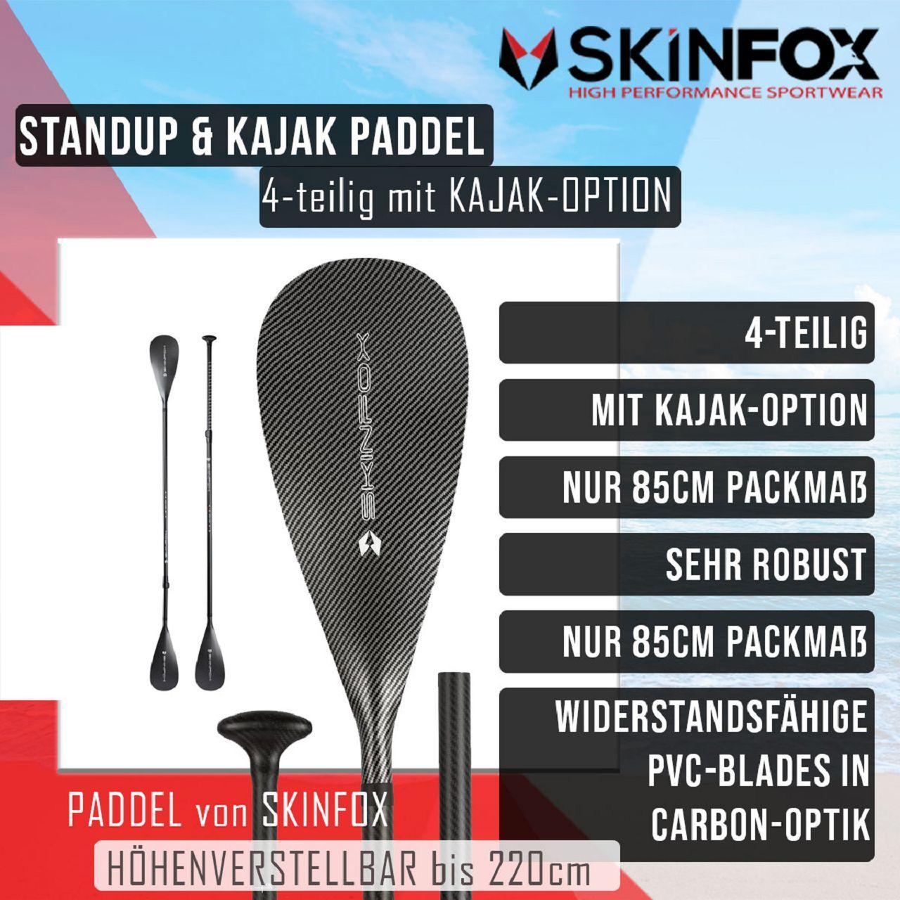 SKINFOX CARBON DUAL SUP-/Kajak Paddel SKINFOX CARBON DUAL SUP-/Kajak Paddel