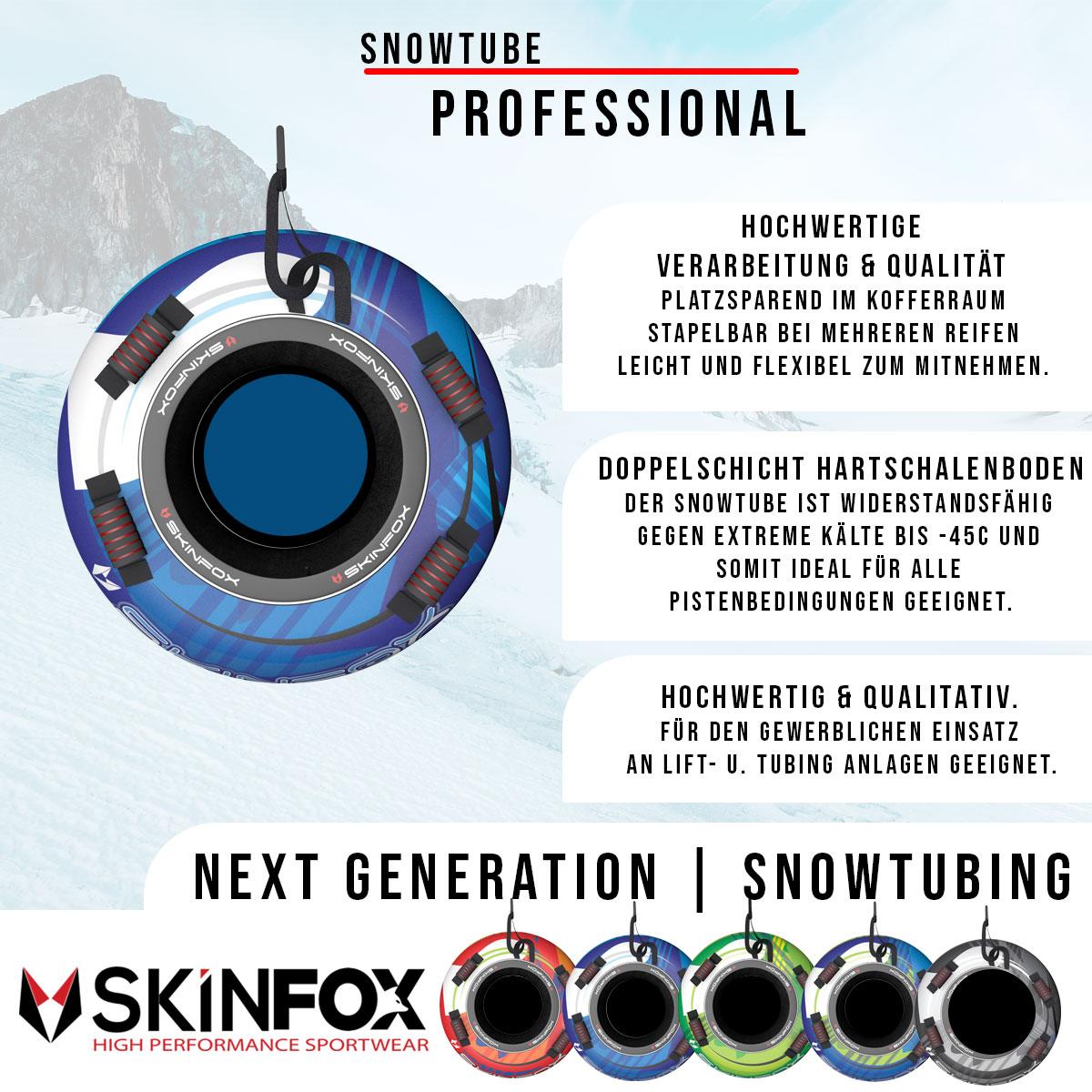 SKINFOX Profi Snow Tube Schlitten Bob Rodel Reifen Schneereifen Rutschreifen SKINFOX Profi Snow Tube Schlitten Bob Rodel Reifen Schneereifen Rutschreifen