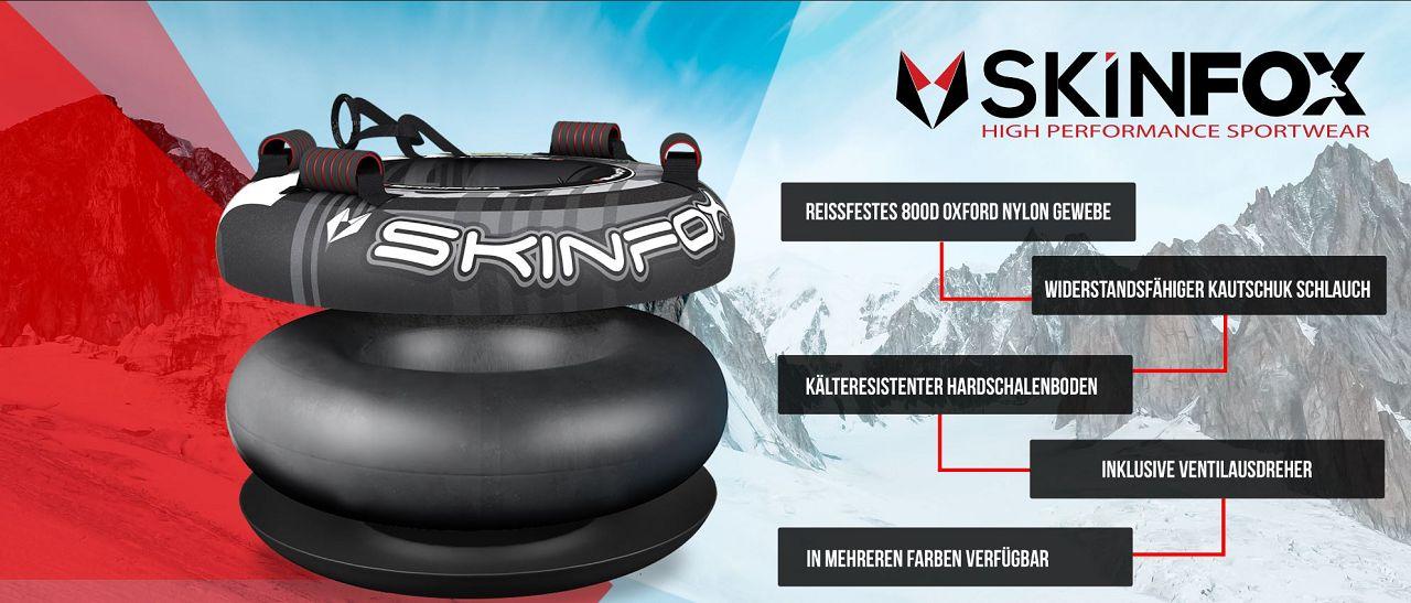 SKINFOX Profi Snow Tube Schlitten Bob Rodel Reifen Schneereifen Rutschreifen SKINFOX Profi Snow Tube Schlitten Bob Rodel Reifen Schneereifen Rutschreifen