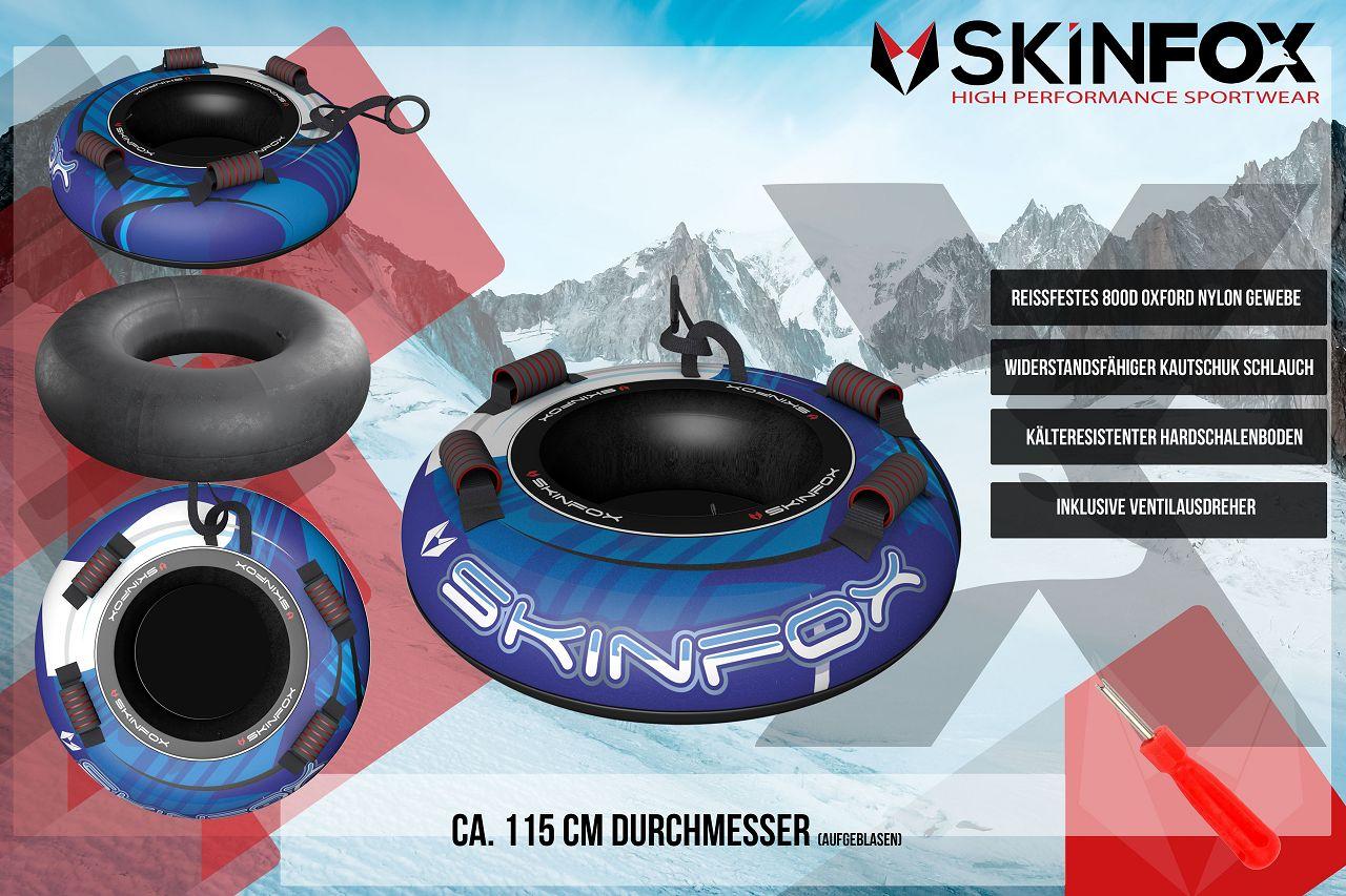 SKINFOX Profi Snow Tube Schlitten Bob Rodel Reifen Schneereifen Rutschreifen SKINFOX Profi Snow Tube Schlitten Bob Rodel Reifen Schneereifen Rutschreifen